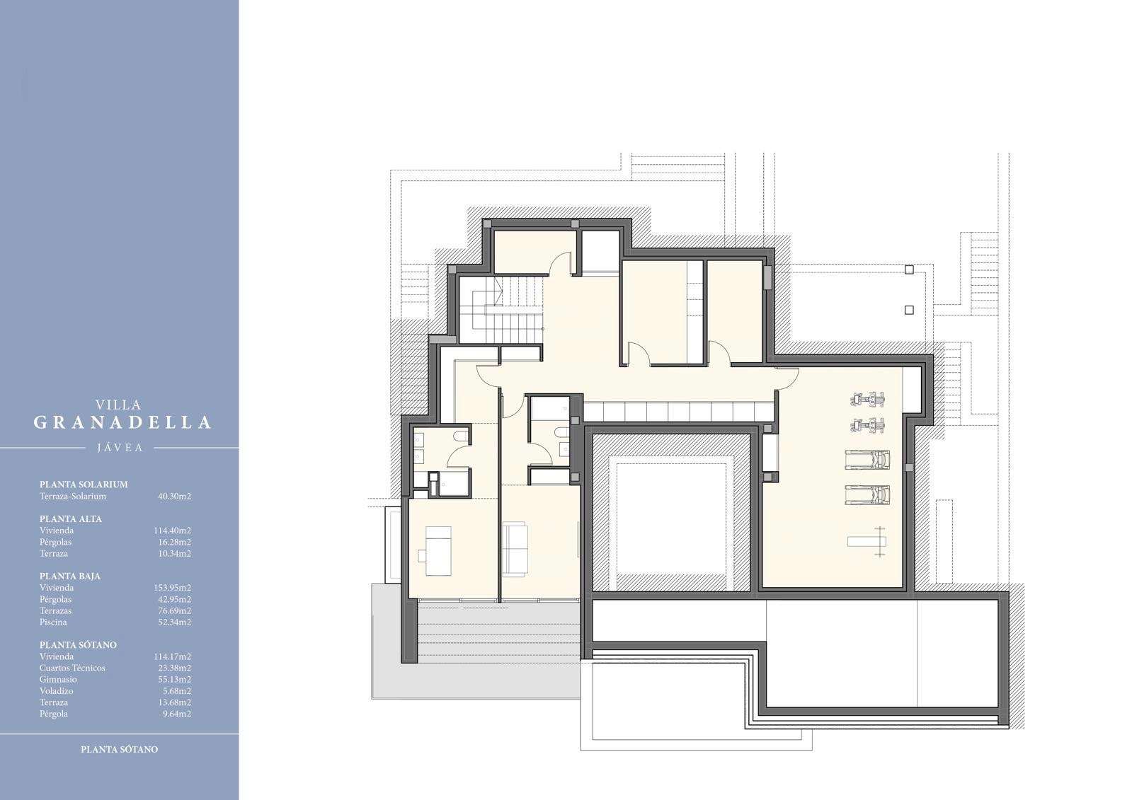 Projet avec licence de villa de luxe moderne à vendre à La Granadella - Javea - Costa Blanca